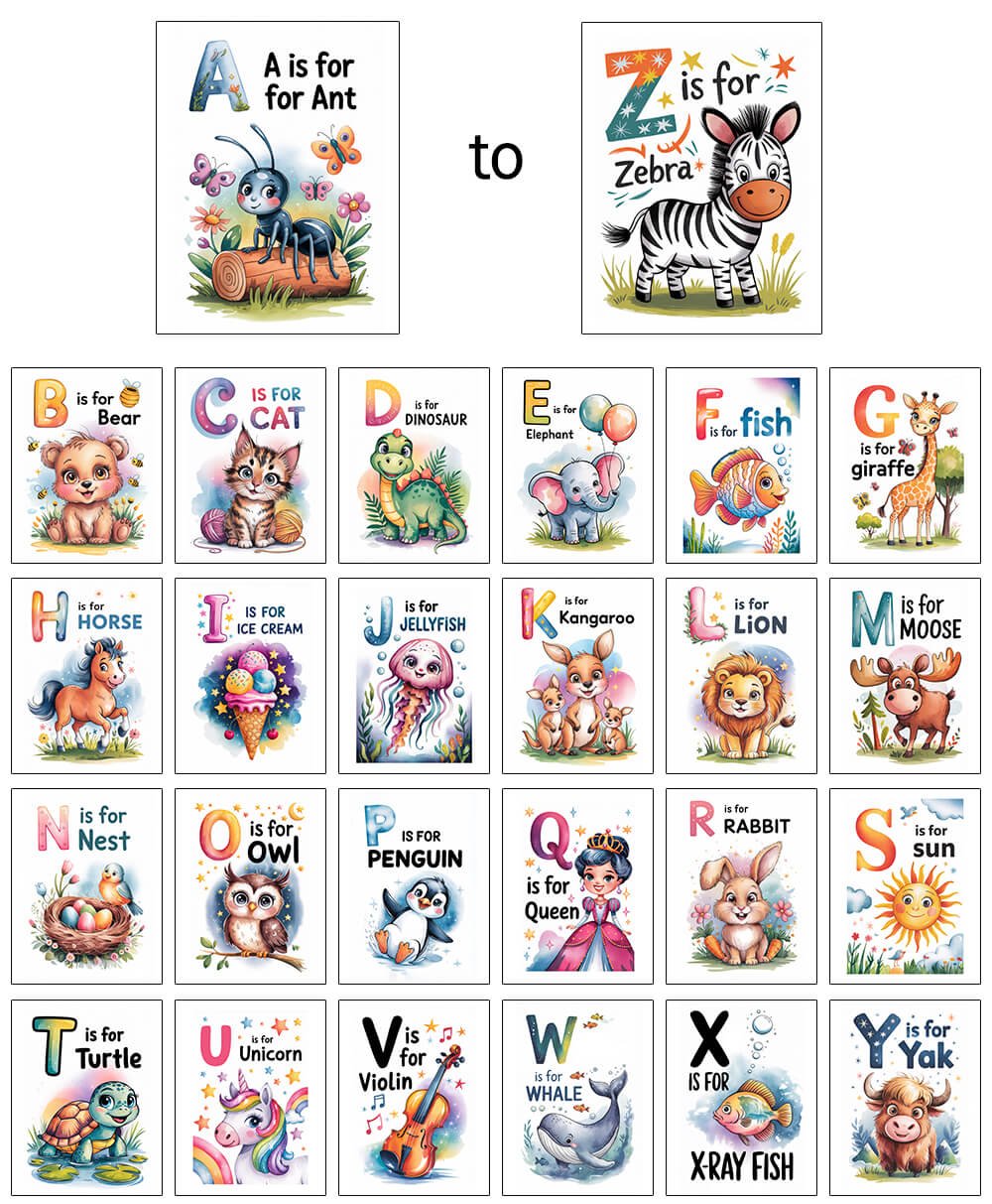 Alphabet Flash Cards