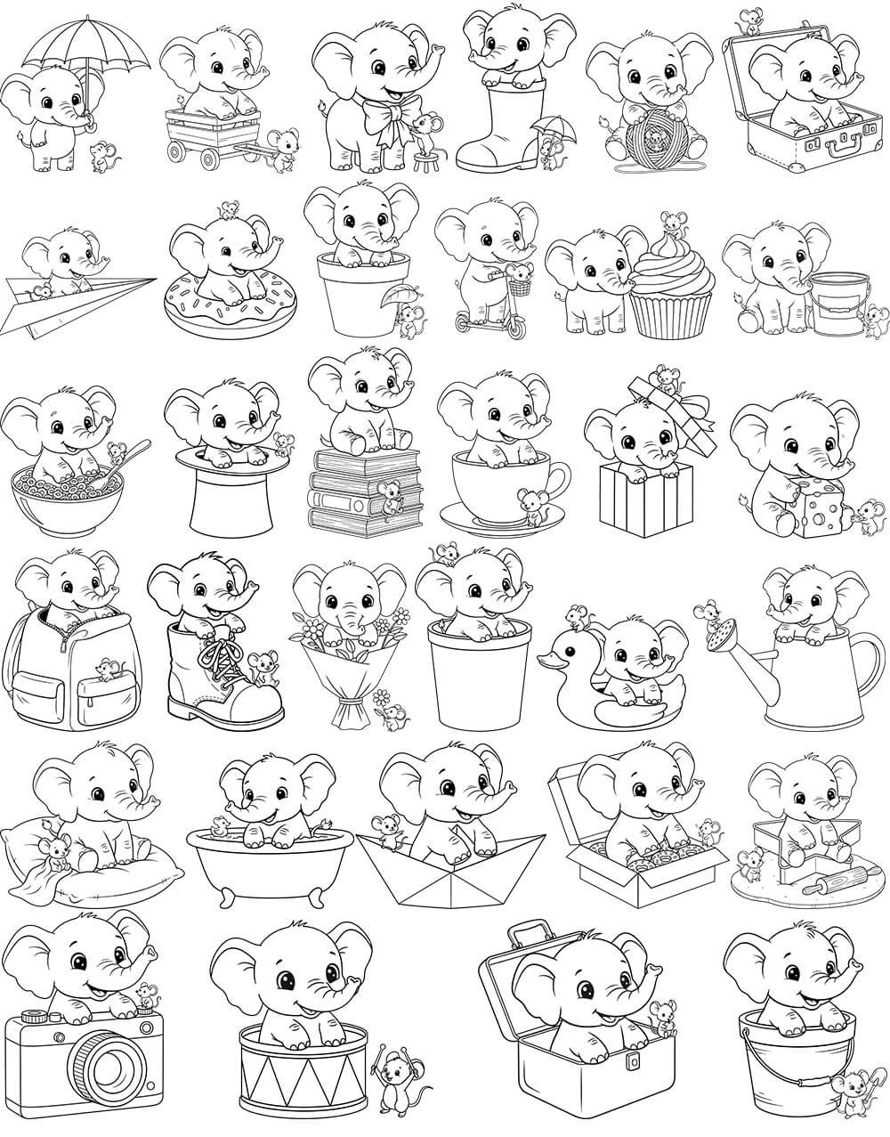 Elephant Mouse Friends