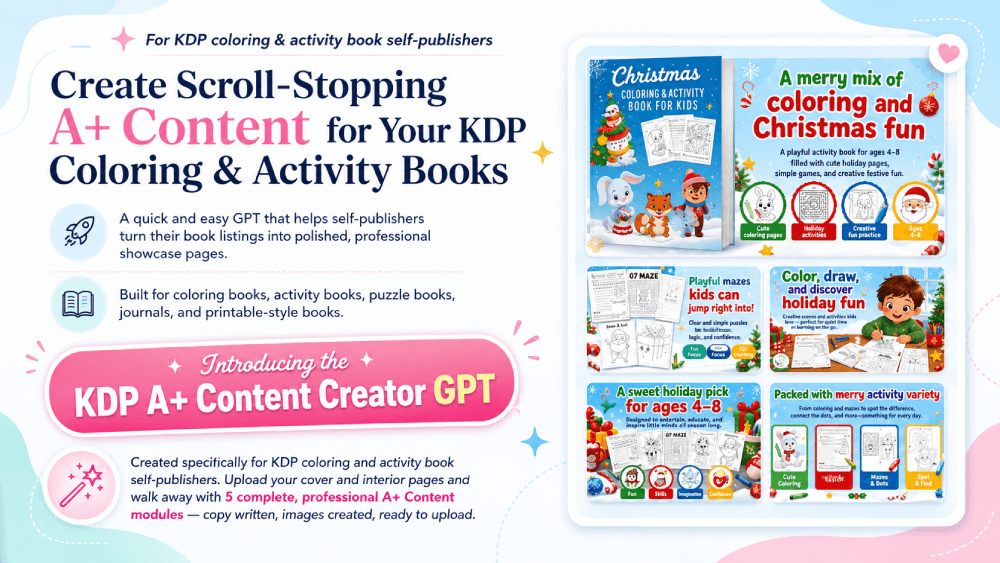 Introducing the KDP A+ Content Creator GPT