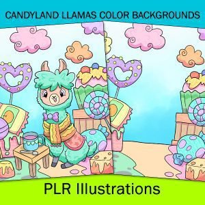 Llamas Color Backgrounds