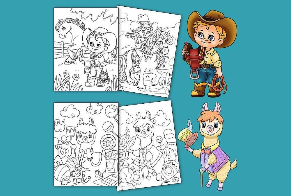 A Guide to PLR Coloring Book Illustrations
