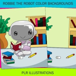 Robbie Robot Color Backgrounds
