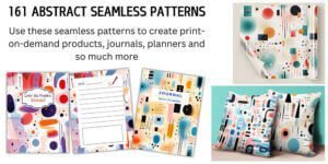 abstract seamless patterns
