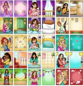 Mother and Baby Backgrounds