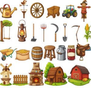 Farm clip art