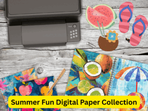Summer Fun Digital Papers