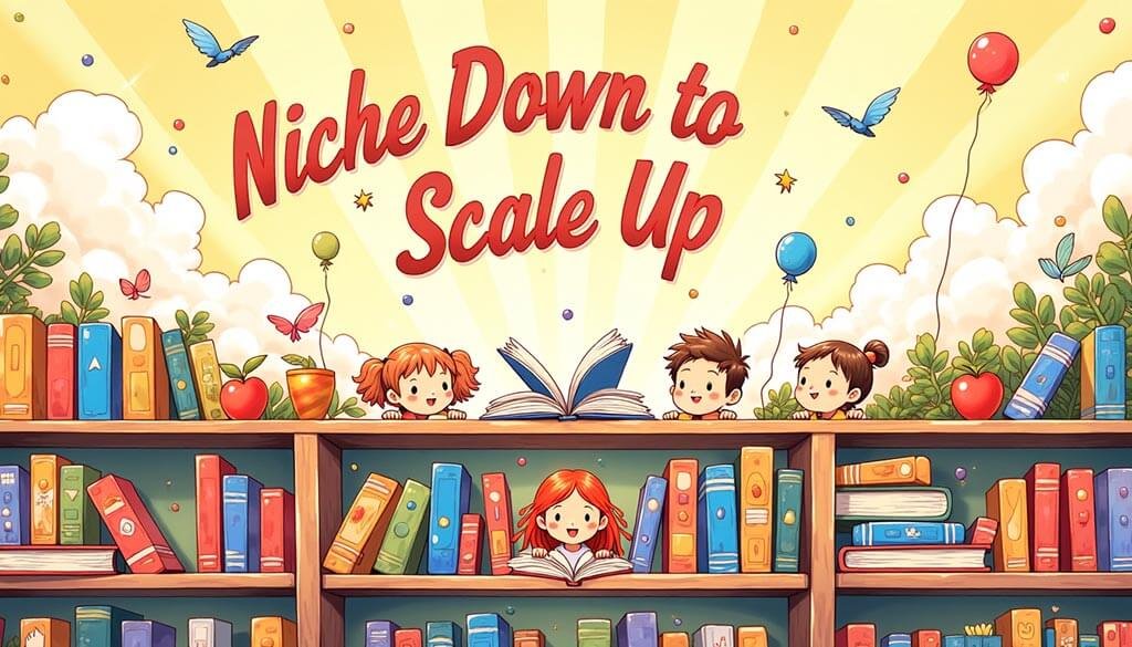 Niche Down to Scale Up: Why Your KDP Activity Book Needs a Target Audience