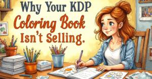 why your coloring book isn't selling