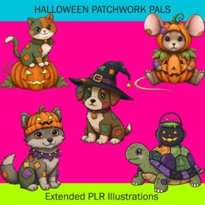 Halloween Patchwork Pals