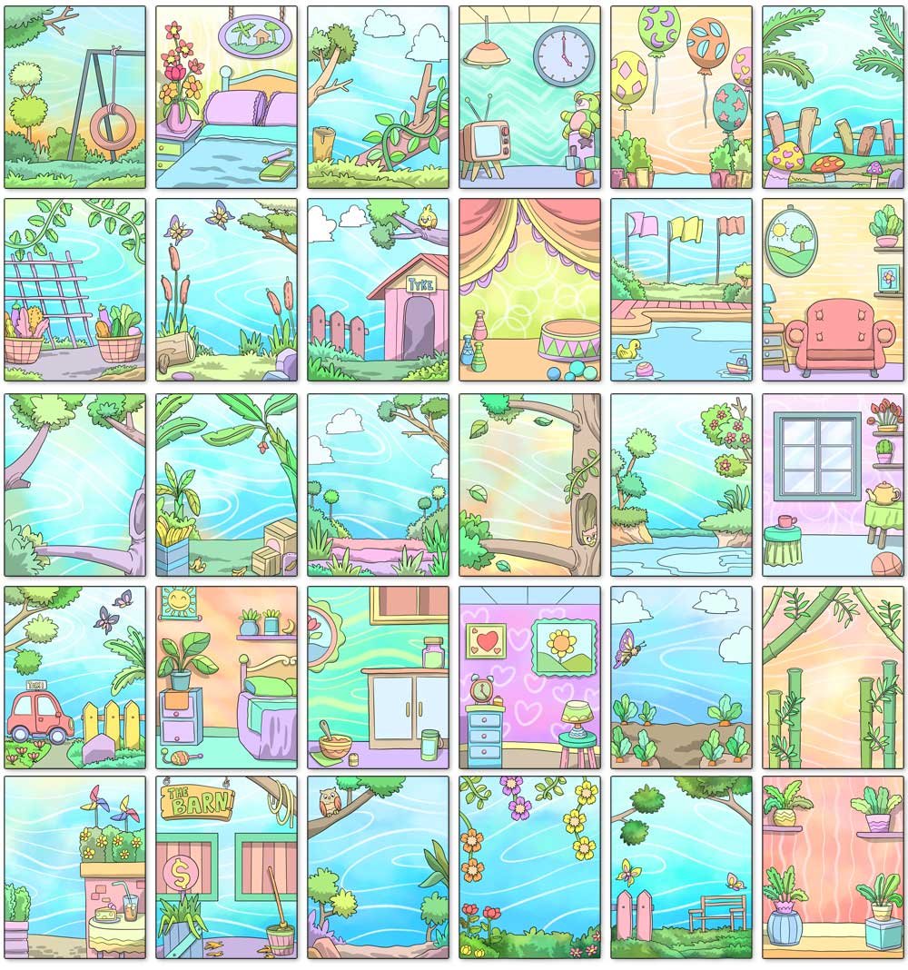 ANIMALSREADINGCOLORBGS2