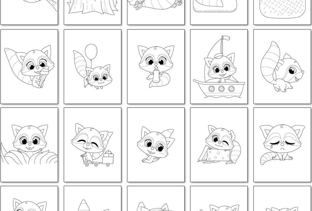 Color Me Positive RACOONSLINEART - Color Me Positive PLR