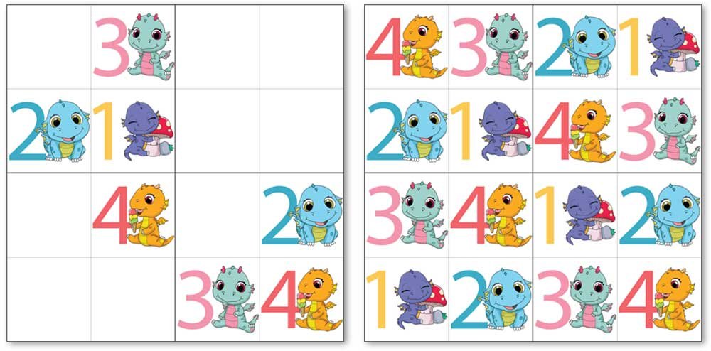 babydragoncolorSUDOKU
