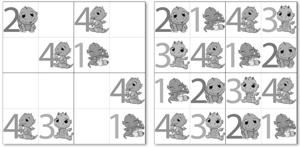 babydragonslineartSUDOKU