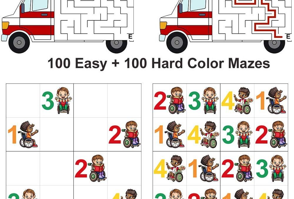 Color Me Positive colorpuzzles - Color Me Positive PLR